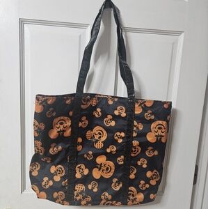Disney Halloween 2021 Pumpkin Mickey Minnie Mouse Tote